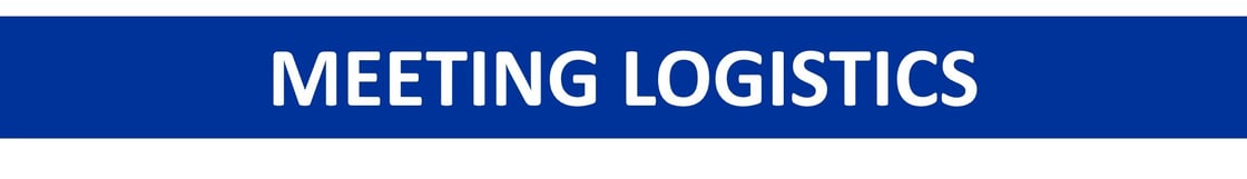 Meeting Logistics